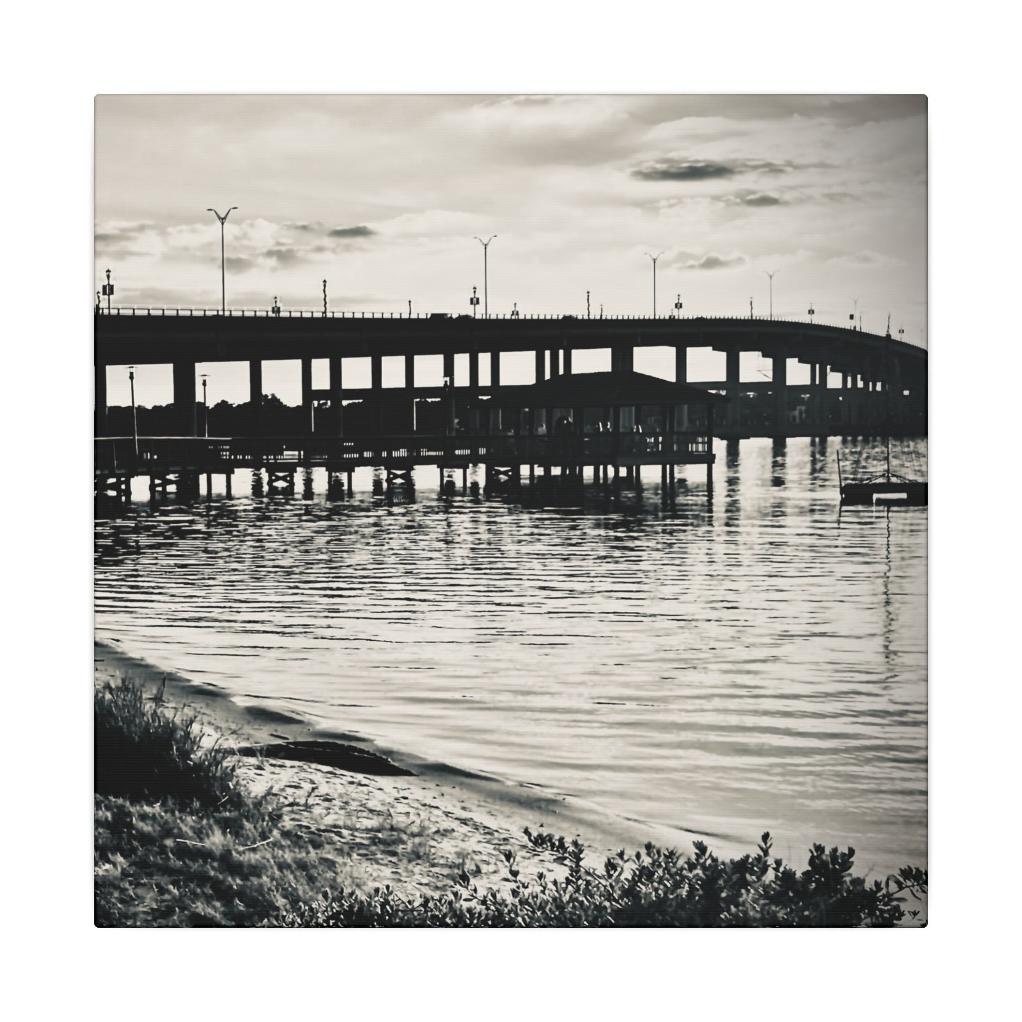 Canvas Print: Halifax River Bridge