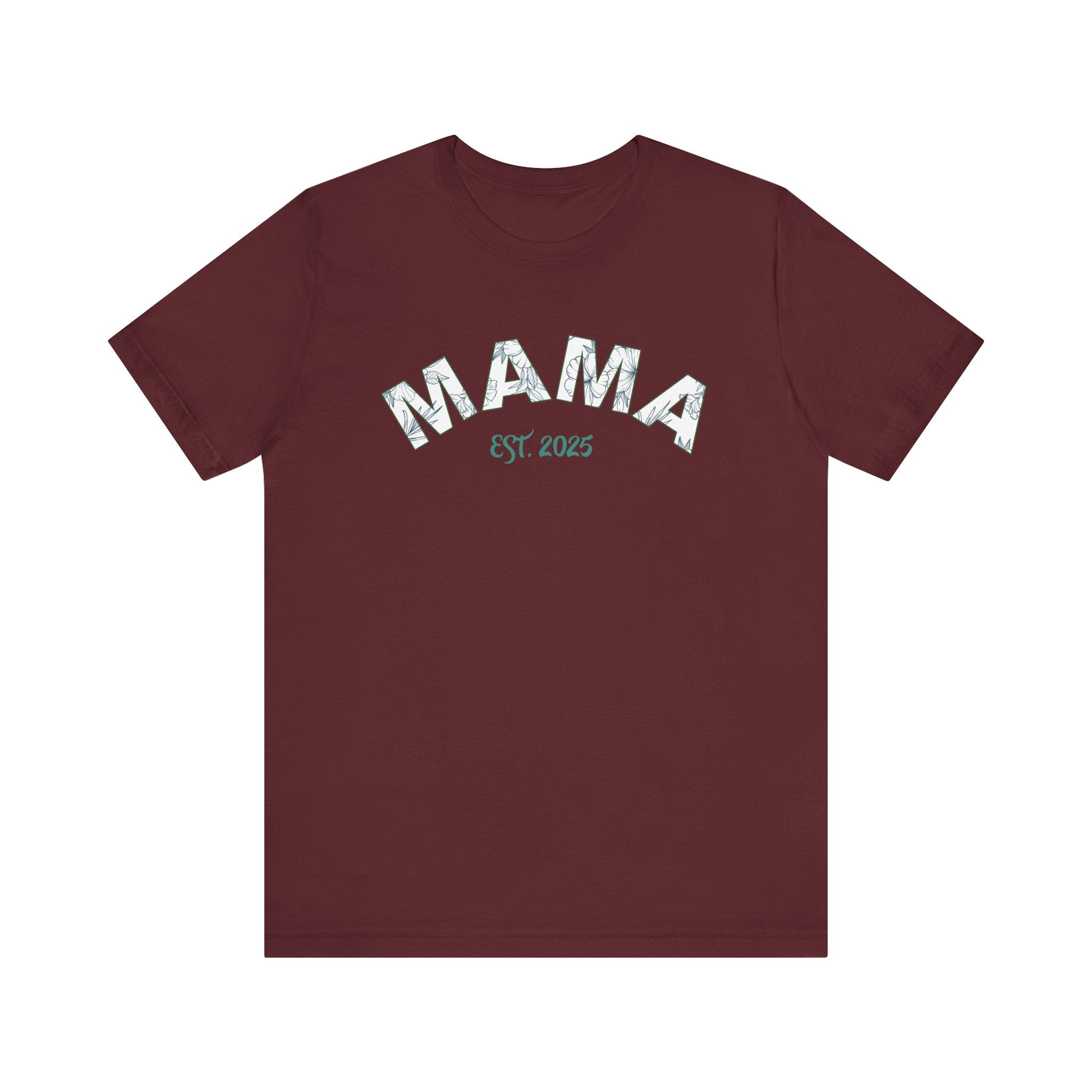 Teeshirt: Mama EST. 2025 - Green Logo