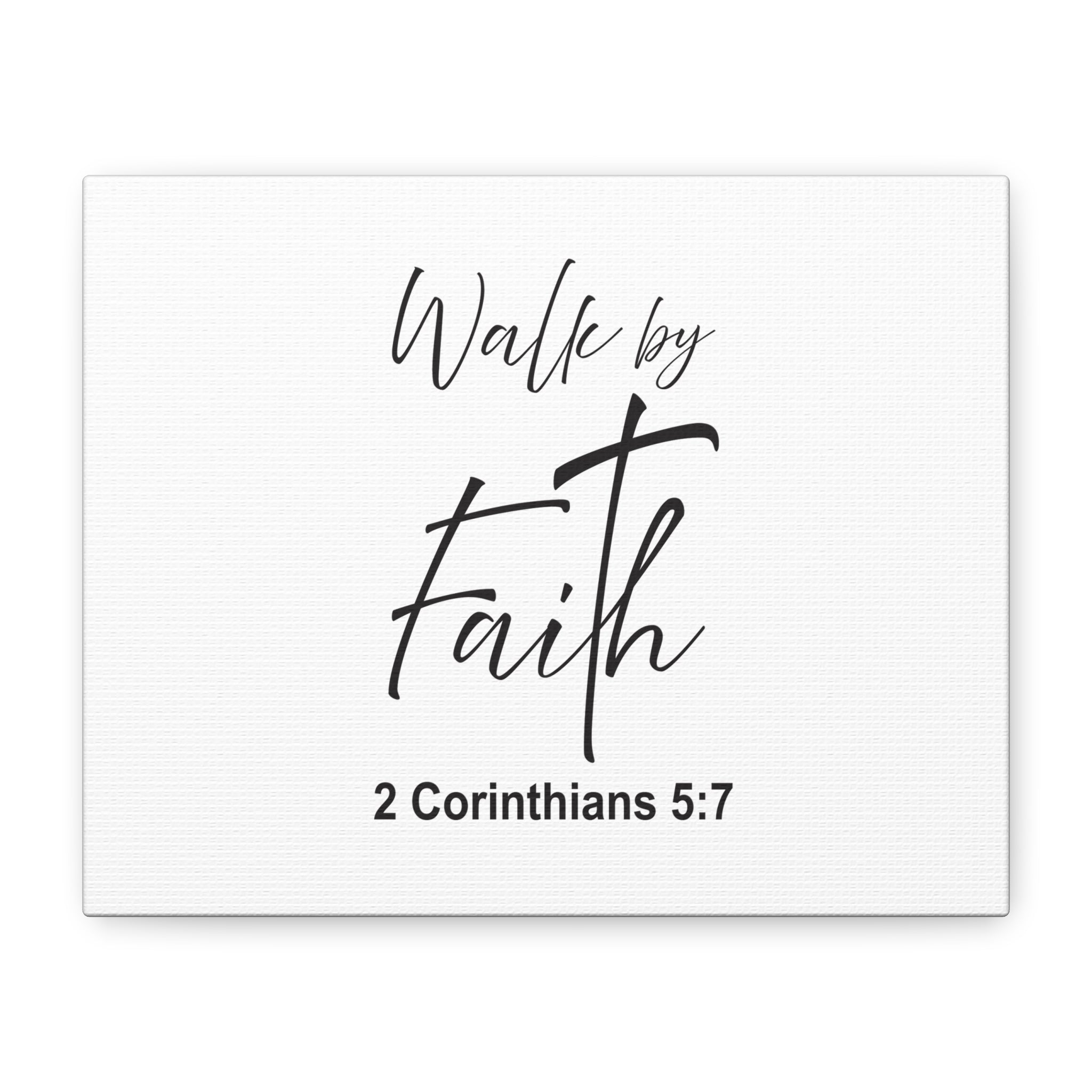 Wall Art - Inspirational: Walk by faith