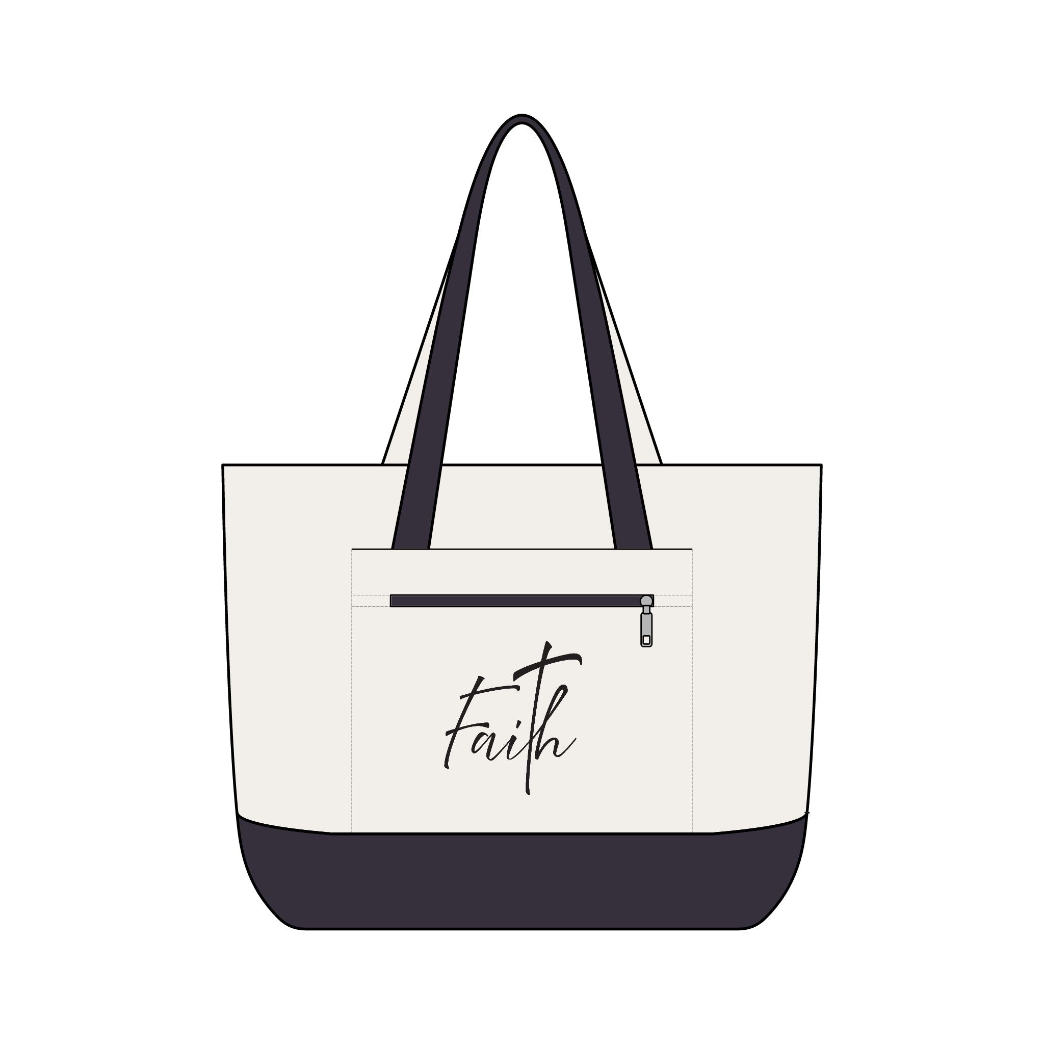 Tote Bag: Inspirational - Faith