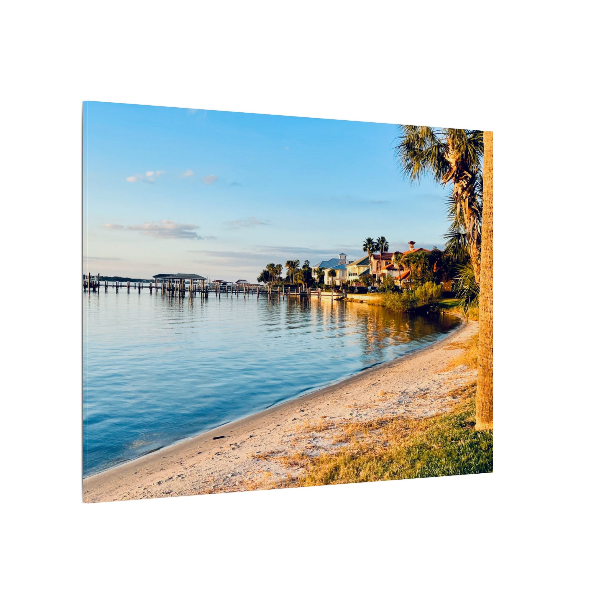 Canvas Print: Halifax River View from Fortunato Park