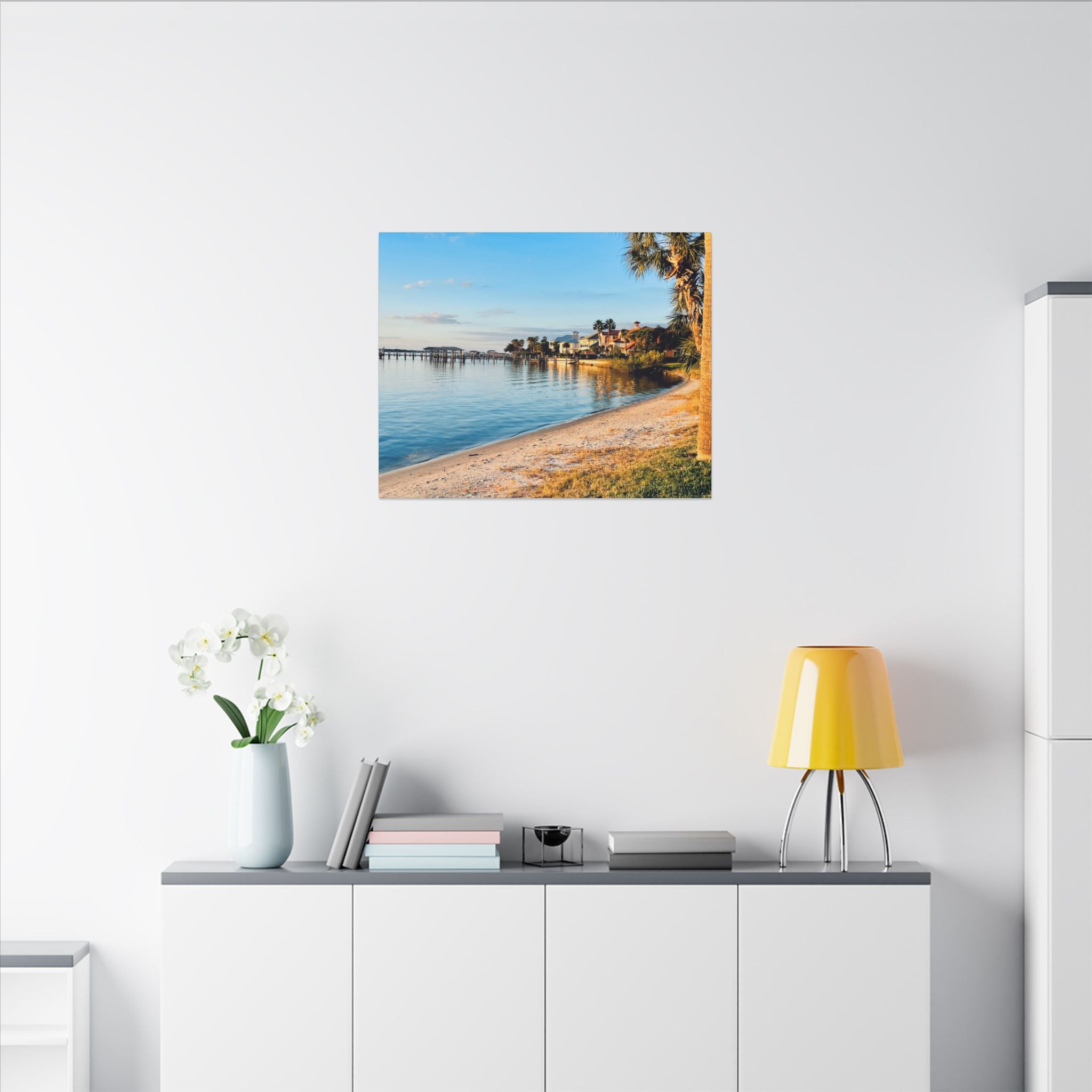 Canvas Print: Halifax River View from Fortunato Park