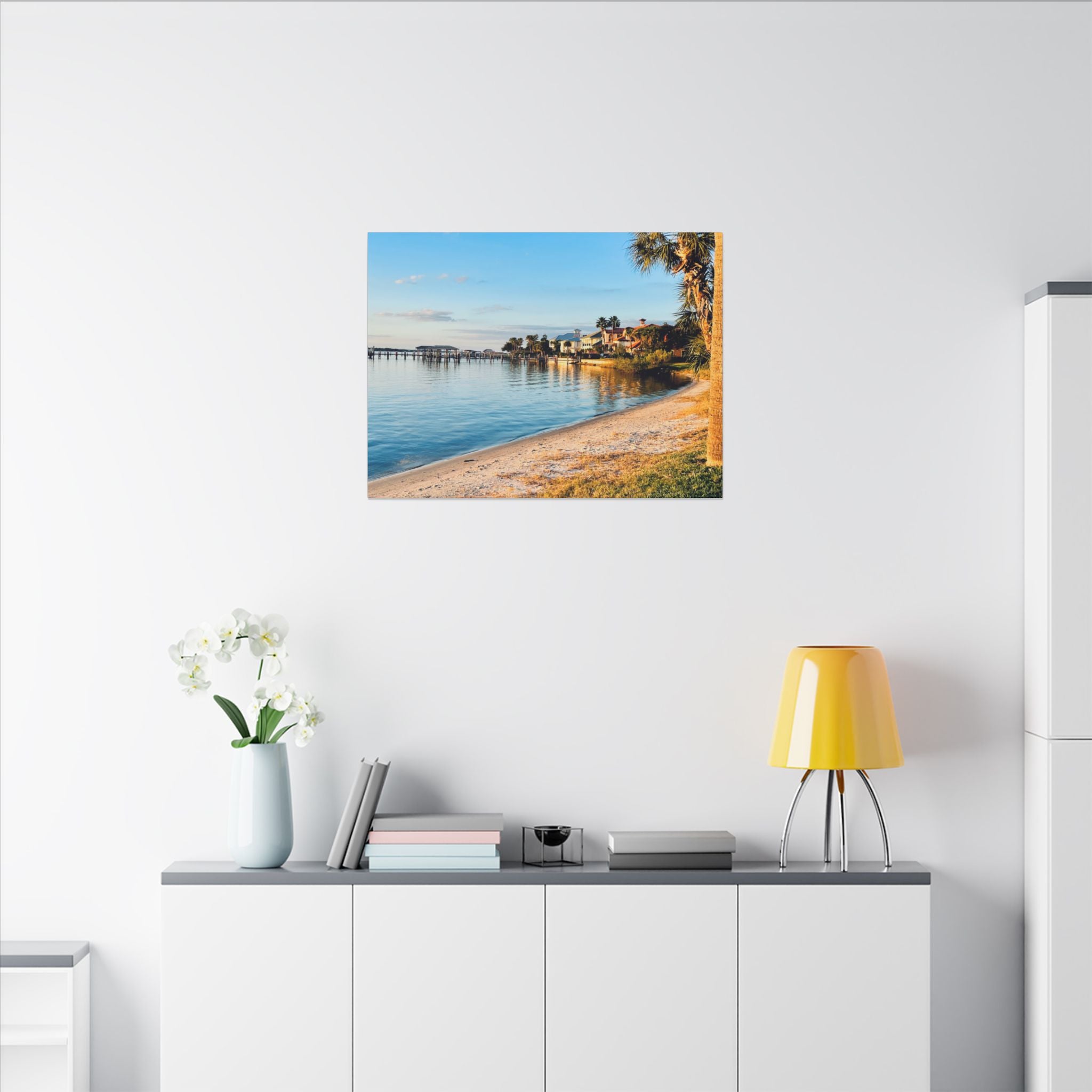 Canvas Print: Halifax River View from Fortunato Park
