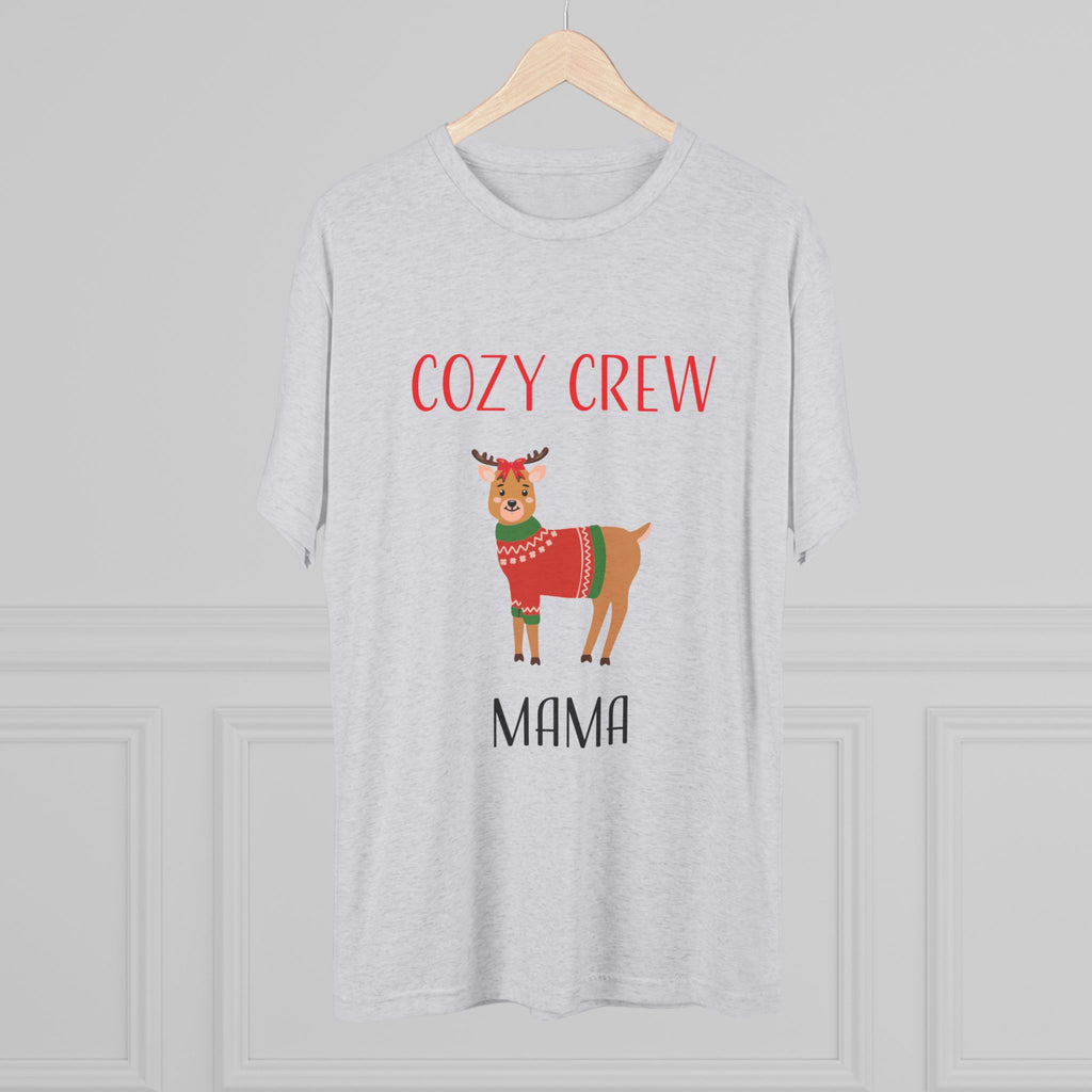 Teeshirt: Cozy Crew Reindeer Mama (Adult)