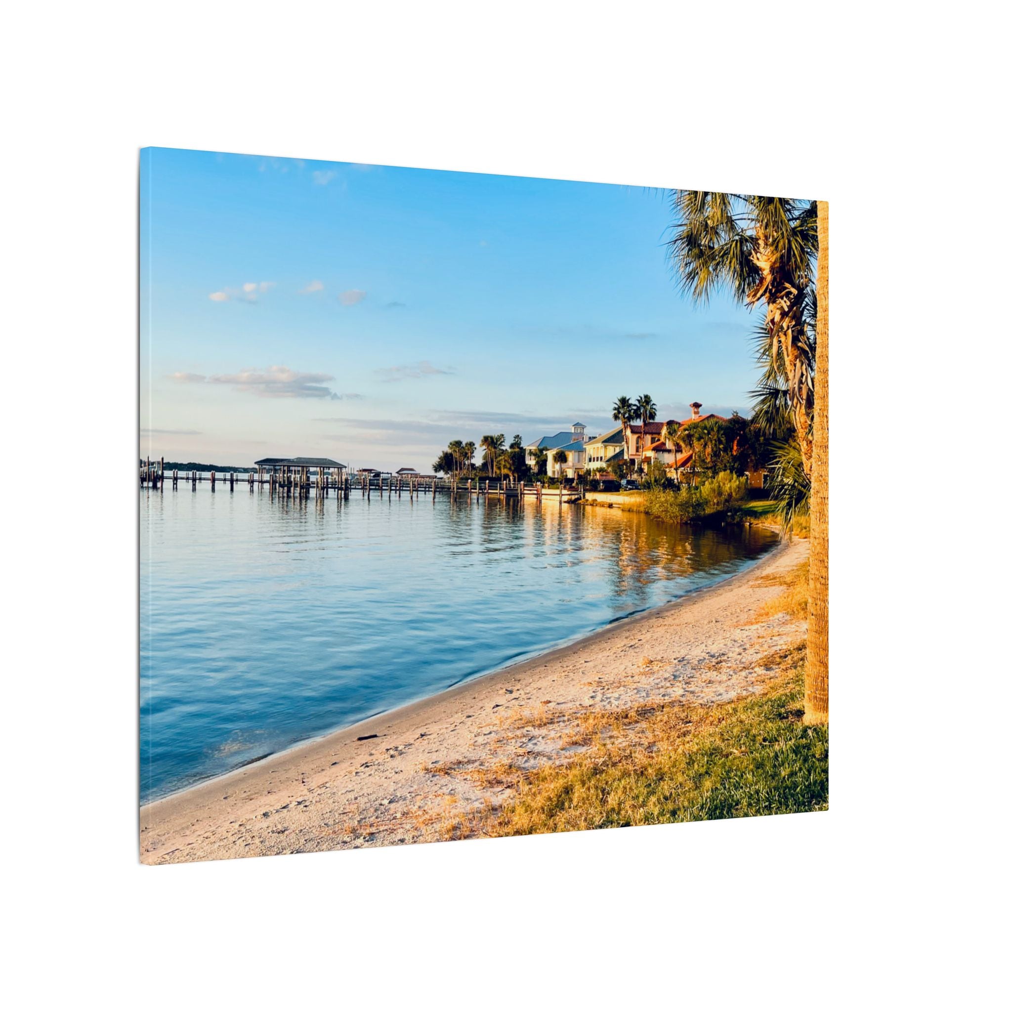 Canvas Print: Halifax River View from Fortunato Park