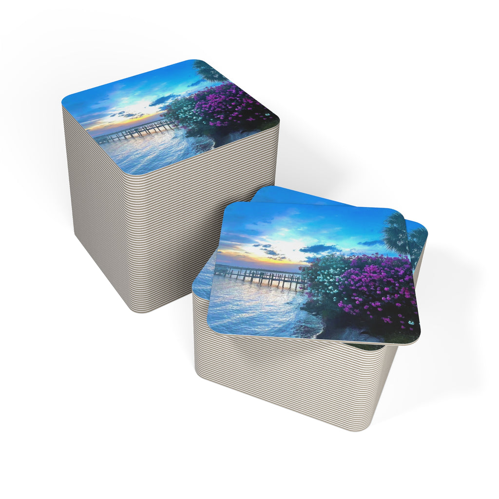 Coasters: Halifax River Sunset - (50, 100 pcs)