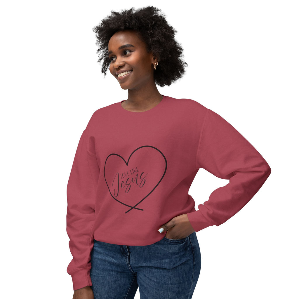 Sweatshirt:  Inspirational - Love Like Jesus