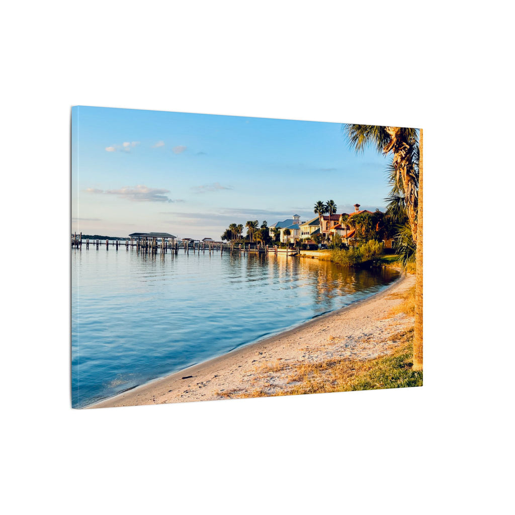 Canvas Print: Halifax River View from Fortunato Park