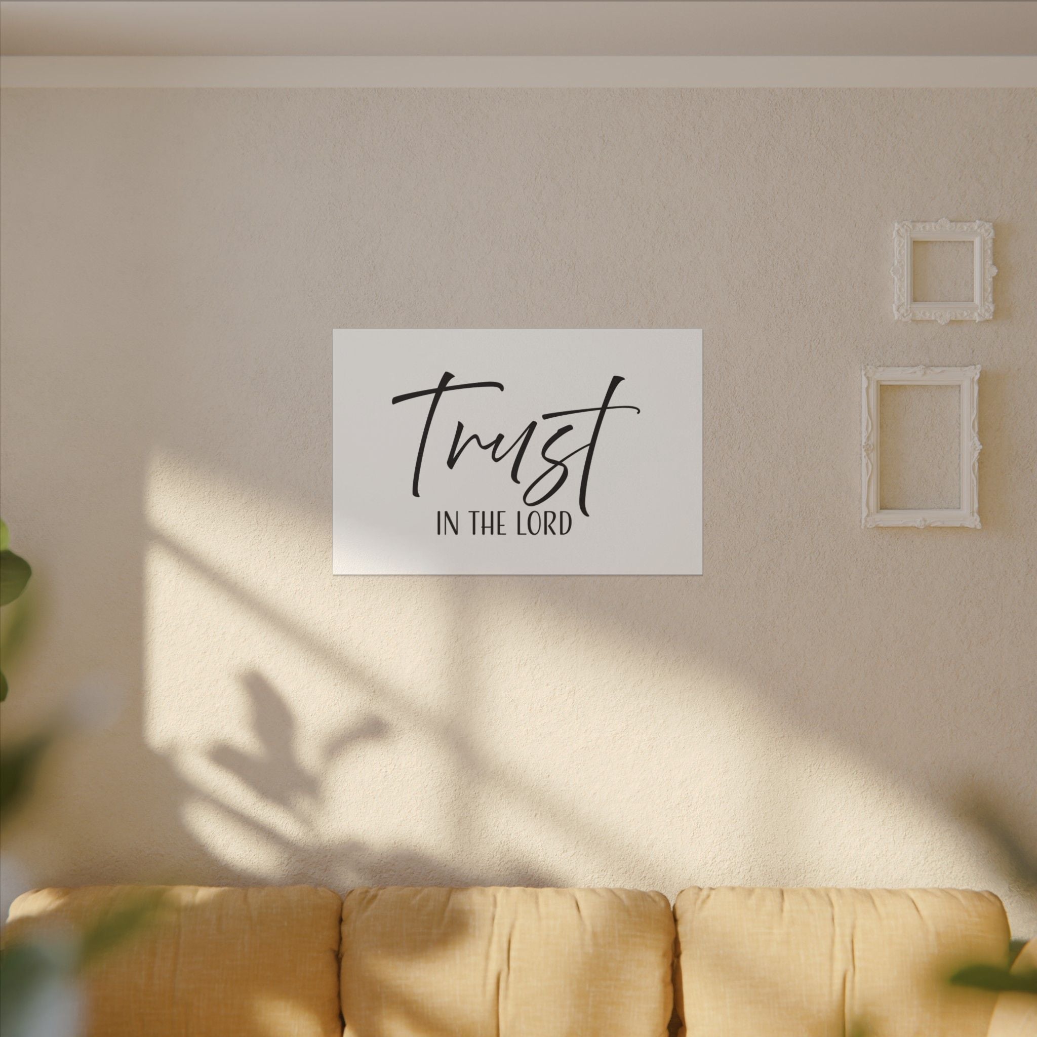 Canvas Wall Art:  Inspirational - Trust in the Lord