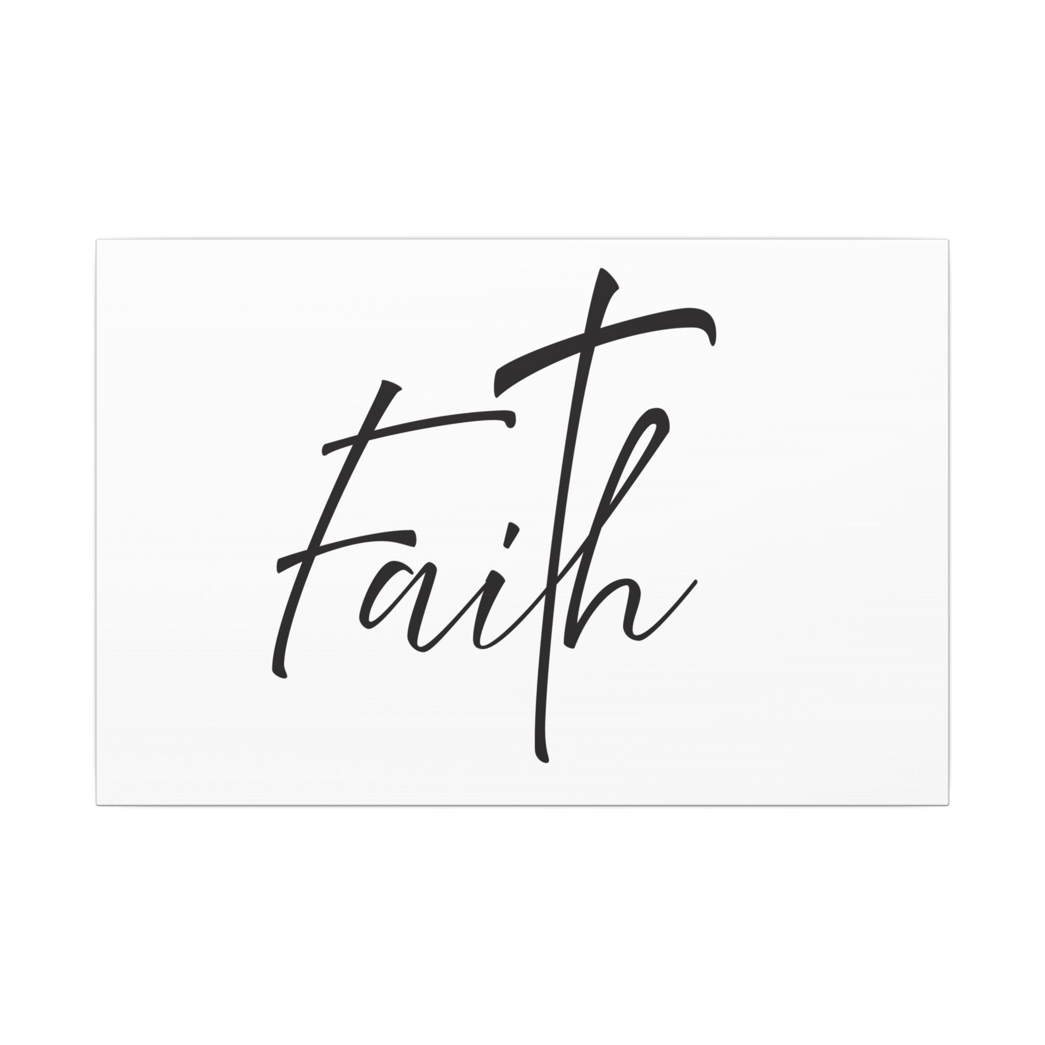 Canvas Wall Art: Inspirational - Faith