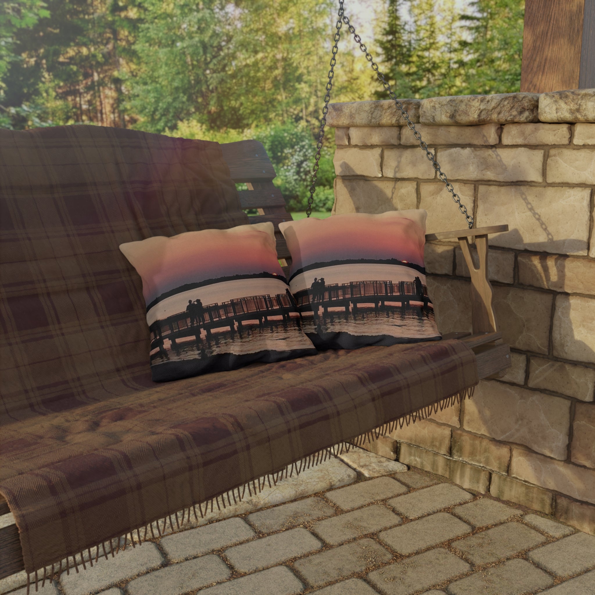 Outdoor Pillows: Lake Minnehaha