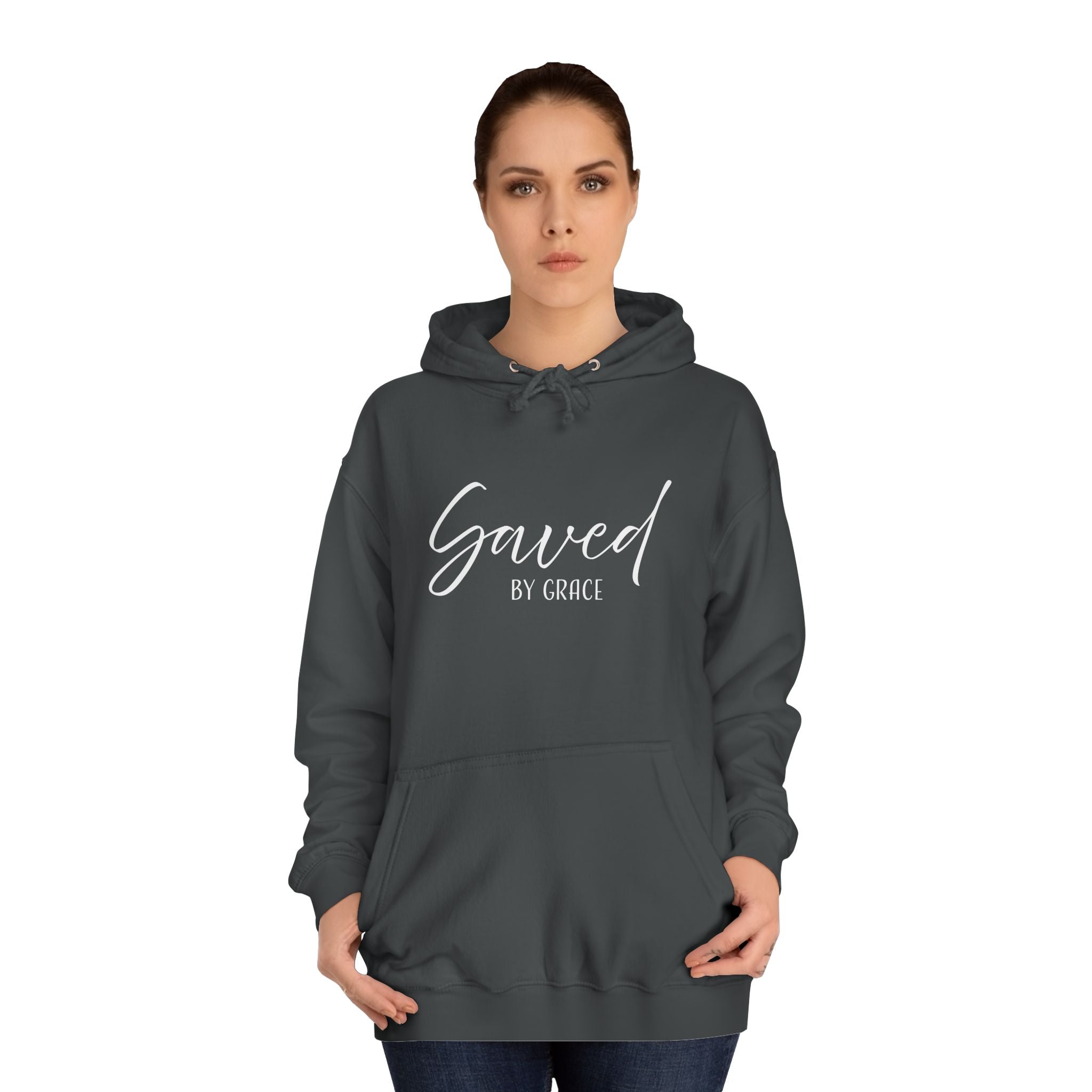 Hoodie: Inspirational - Saved by Grace