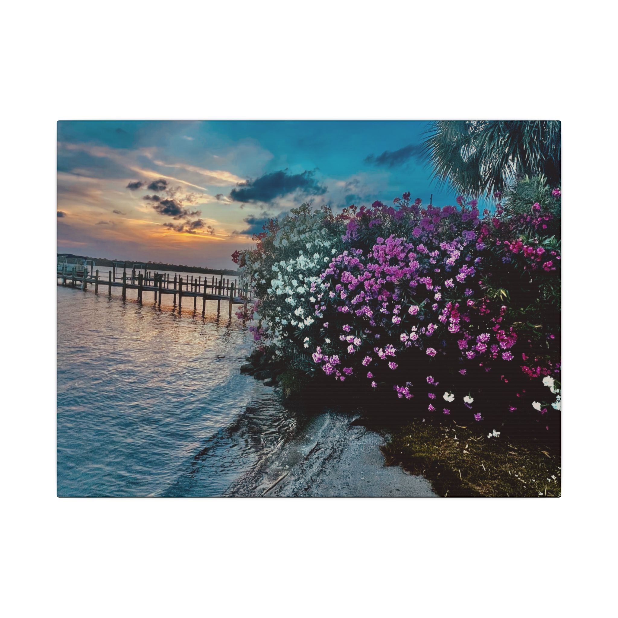 Canvas Print: Sunset on the Halifax River