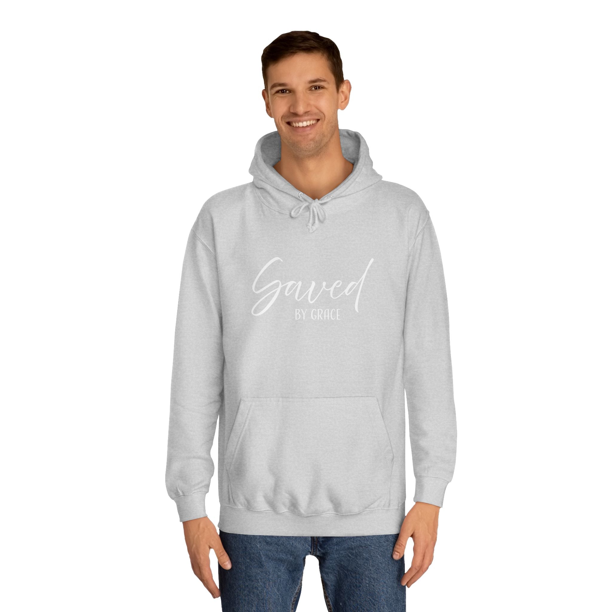 Hoodie: Inspirational - Saved by Grace