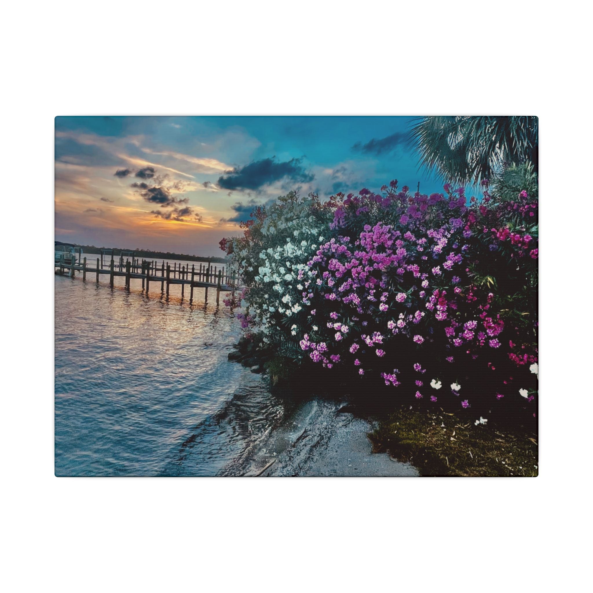 Canvas Print: Sunset on the Halifax River