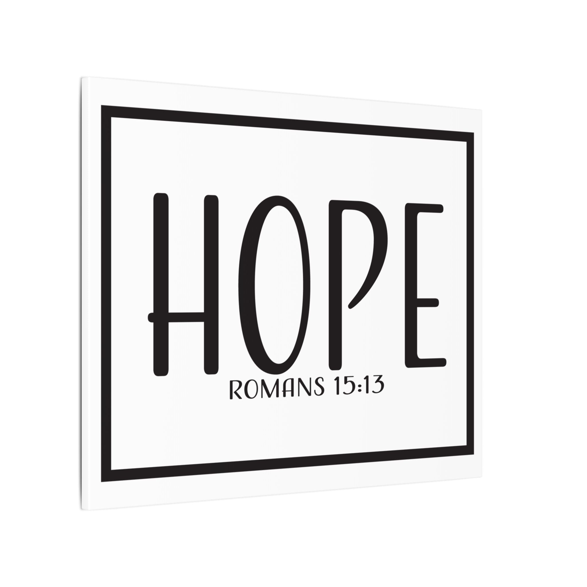 Canvas Wall Art:  Inspirational - Hope Romans 15:13