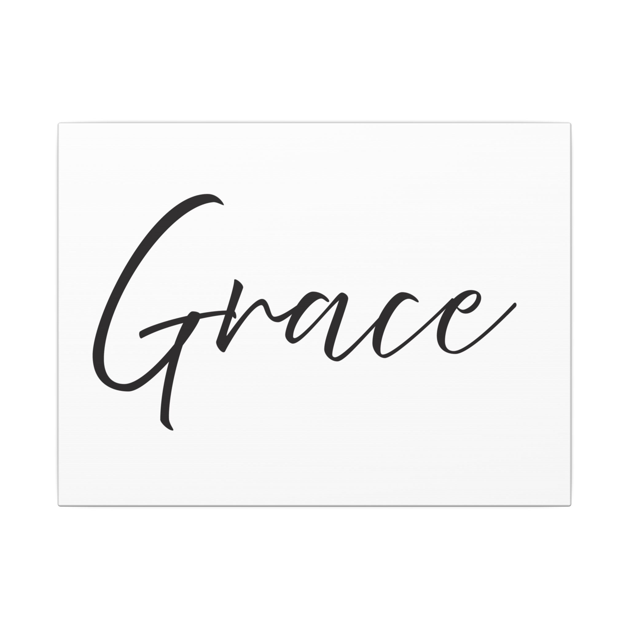 Canvas Wall Art: Inspirational - Grace
