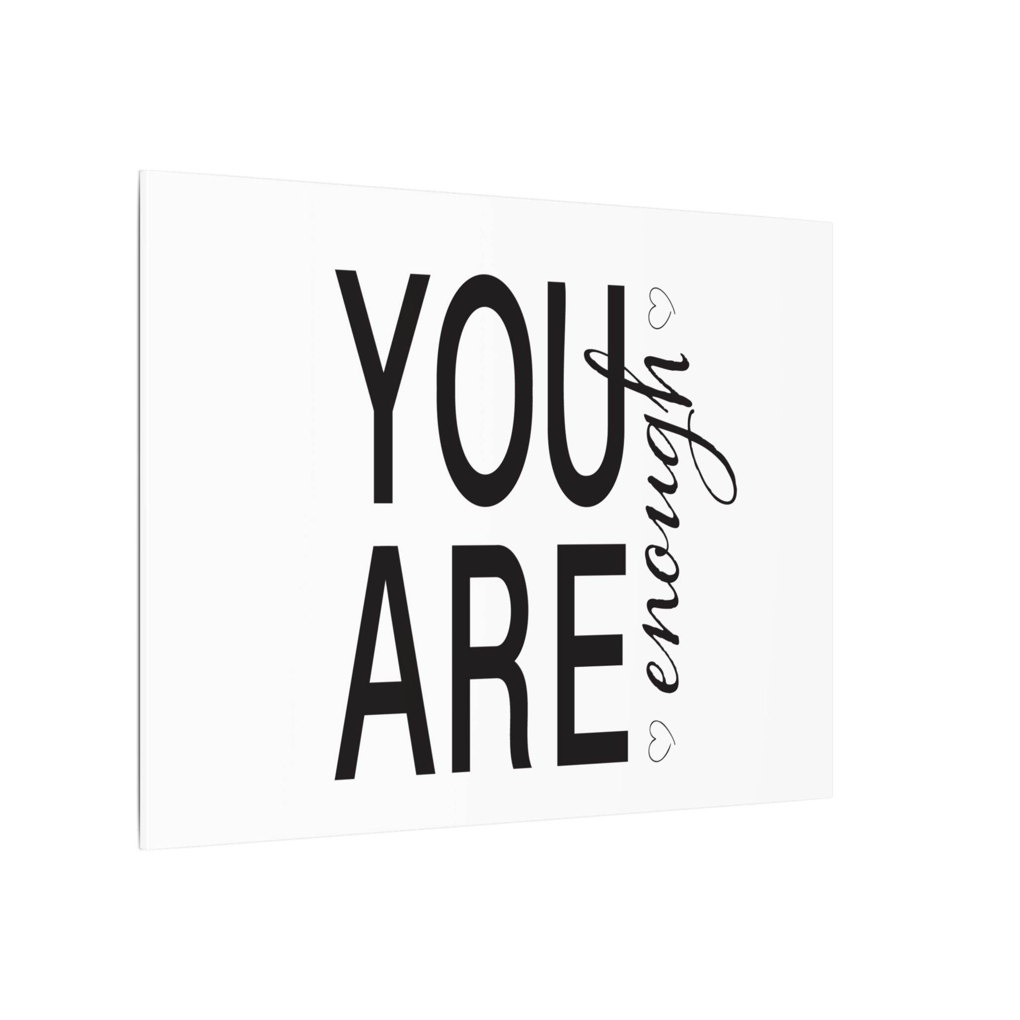 Canvas Wall Art:  Inspirational - You Are Enough