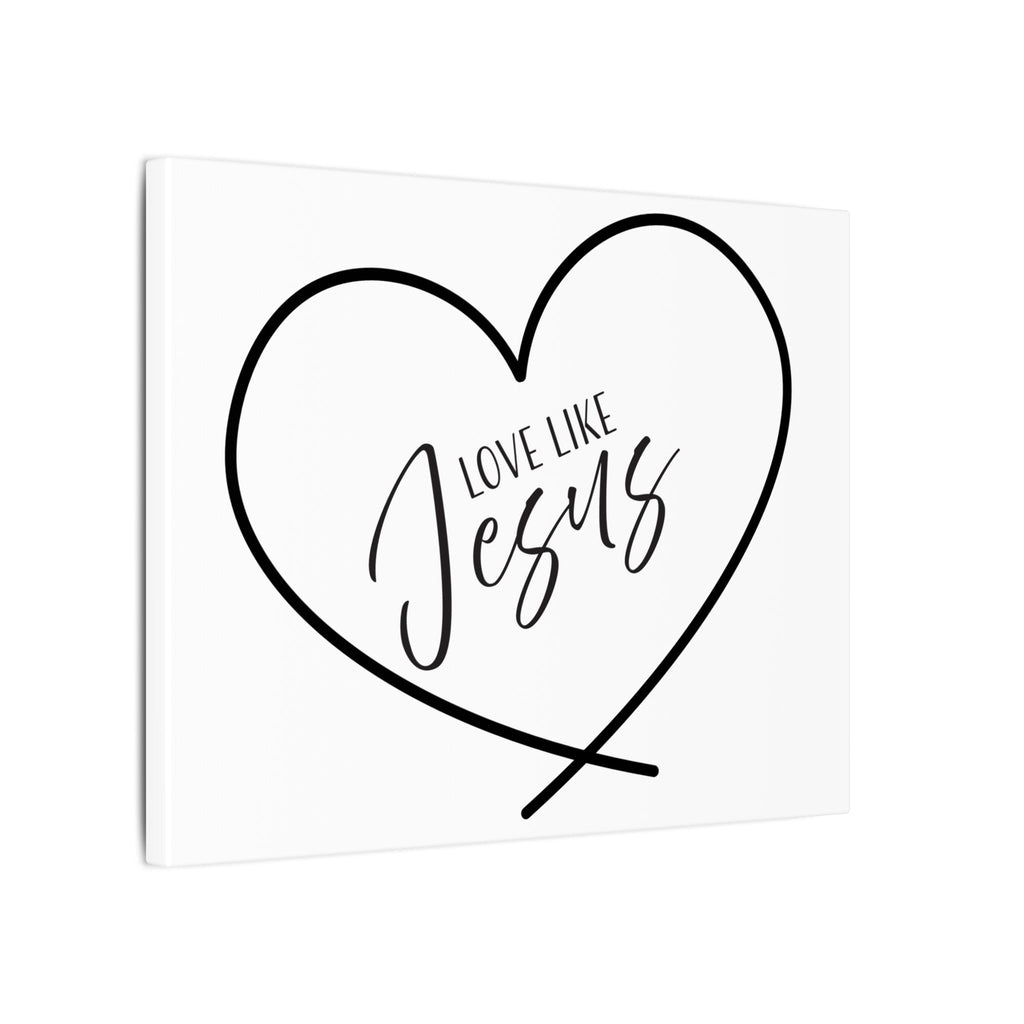 Canvas Wall Art: Inspirational - Love Like Jesus