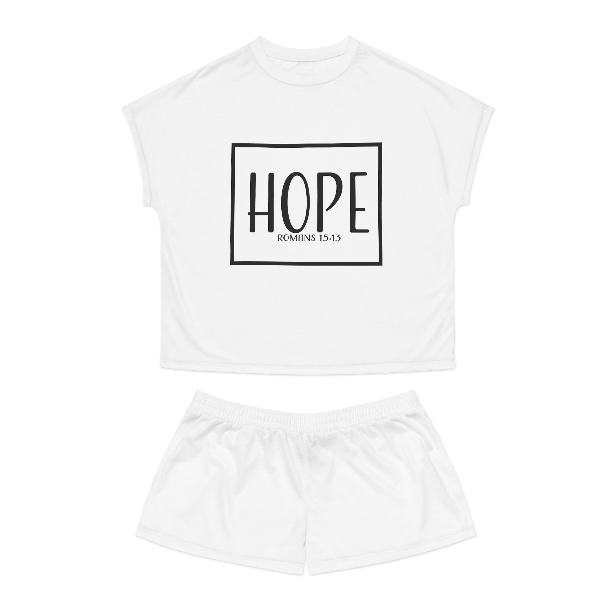 Short Pajama Set: Hope