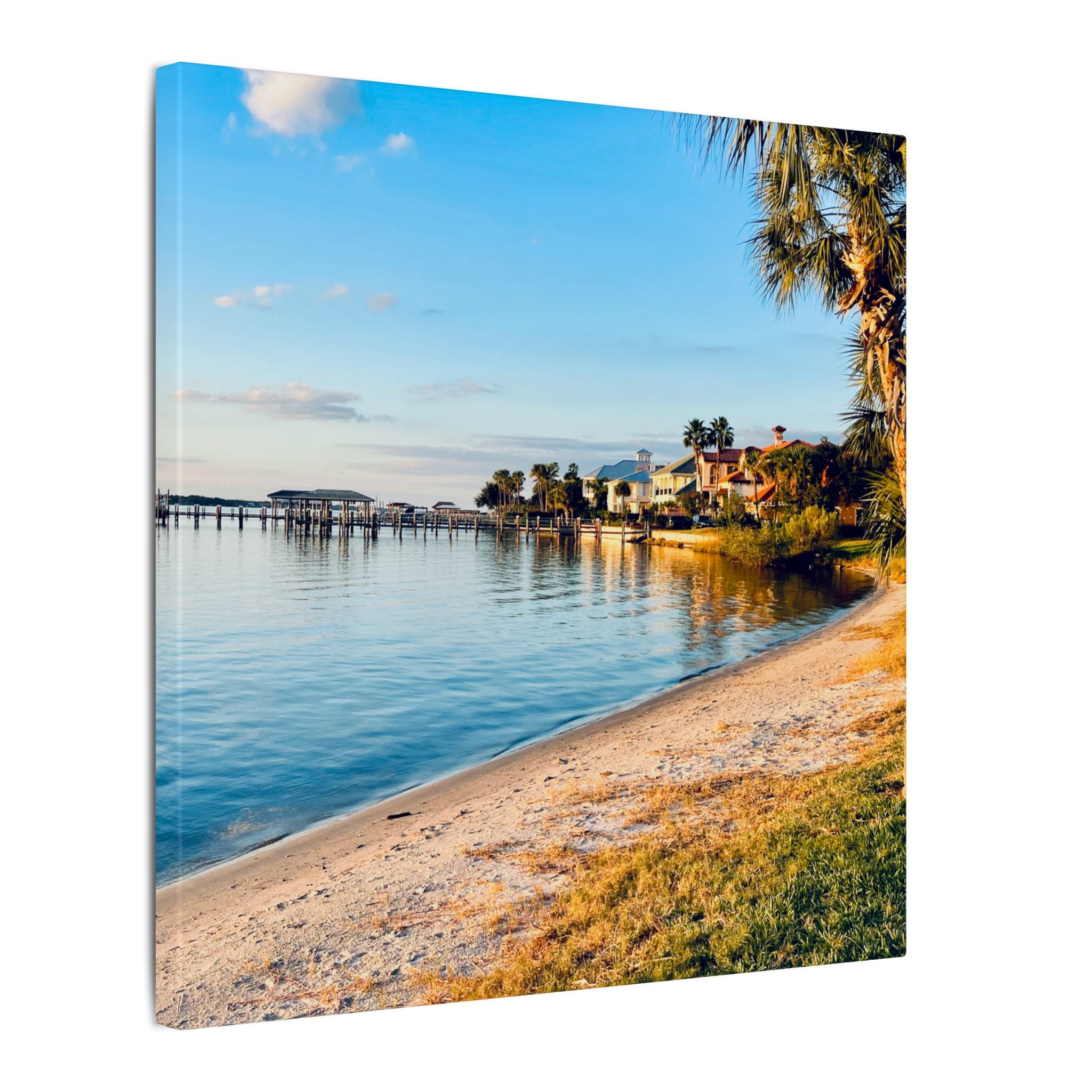 Canvas Print: Halifax River View from Fortunato Park