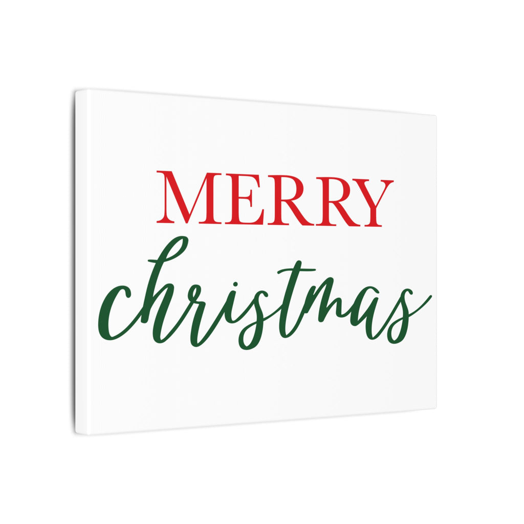 Canvas Wall Art: Holiday - Merry Christmas