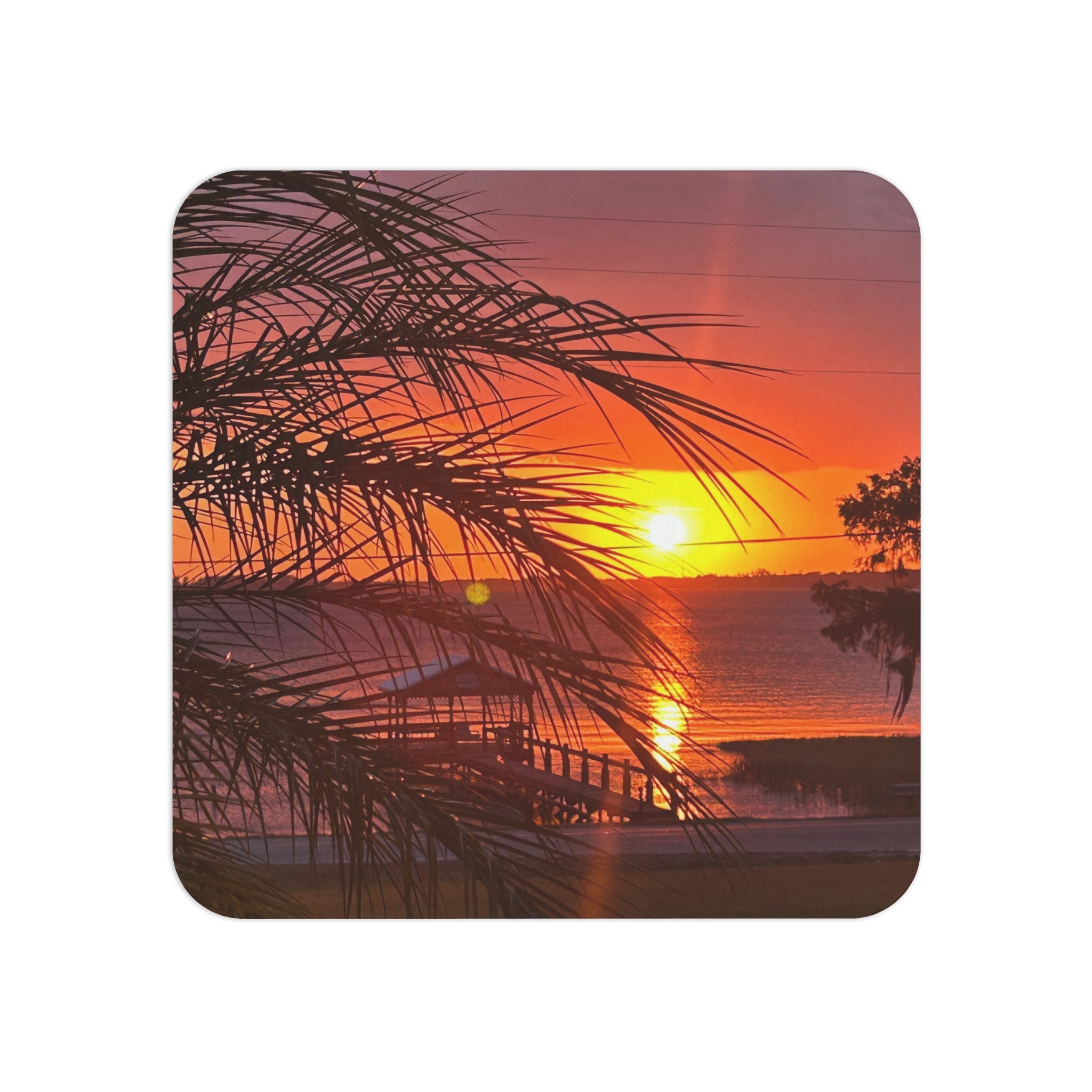 Coasters: Sunset Over Lake Minnehaha - (50, 100 pcs)