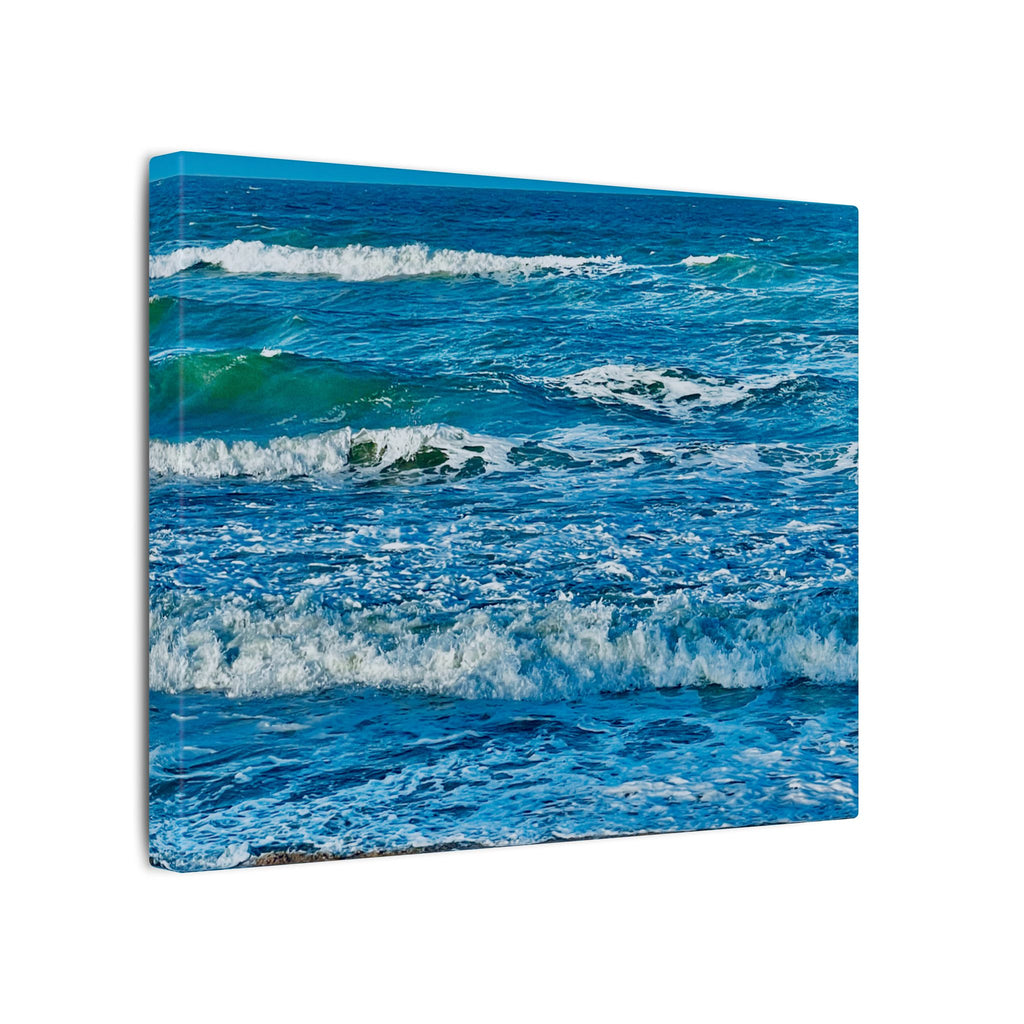 Canvas Print: Ocean Waves - Ormond-By-The Sea