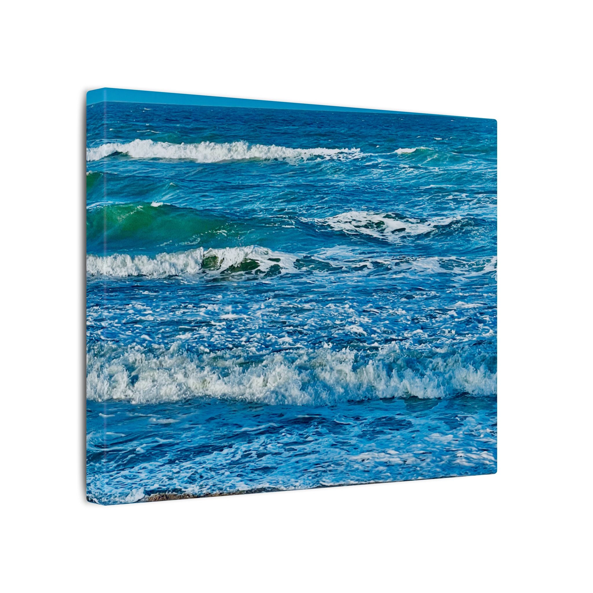 Canvas Print: Ocean Waves - Ormond-By-The Sea