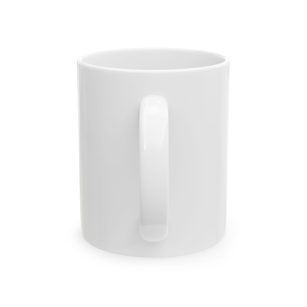 Ceramic Mug: Inspirational - Blessed (white)