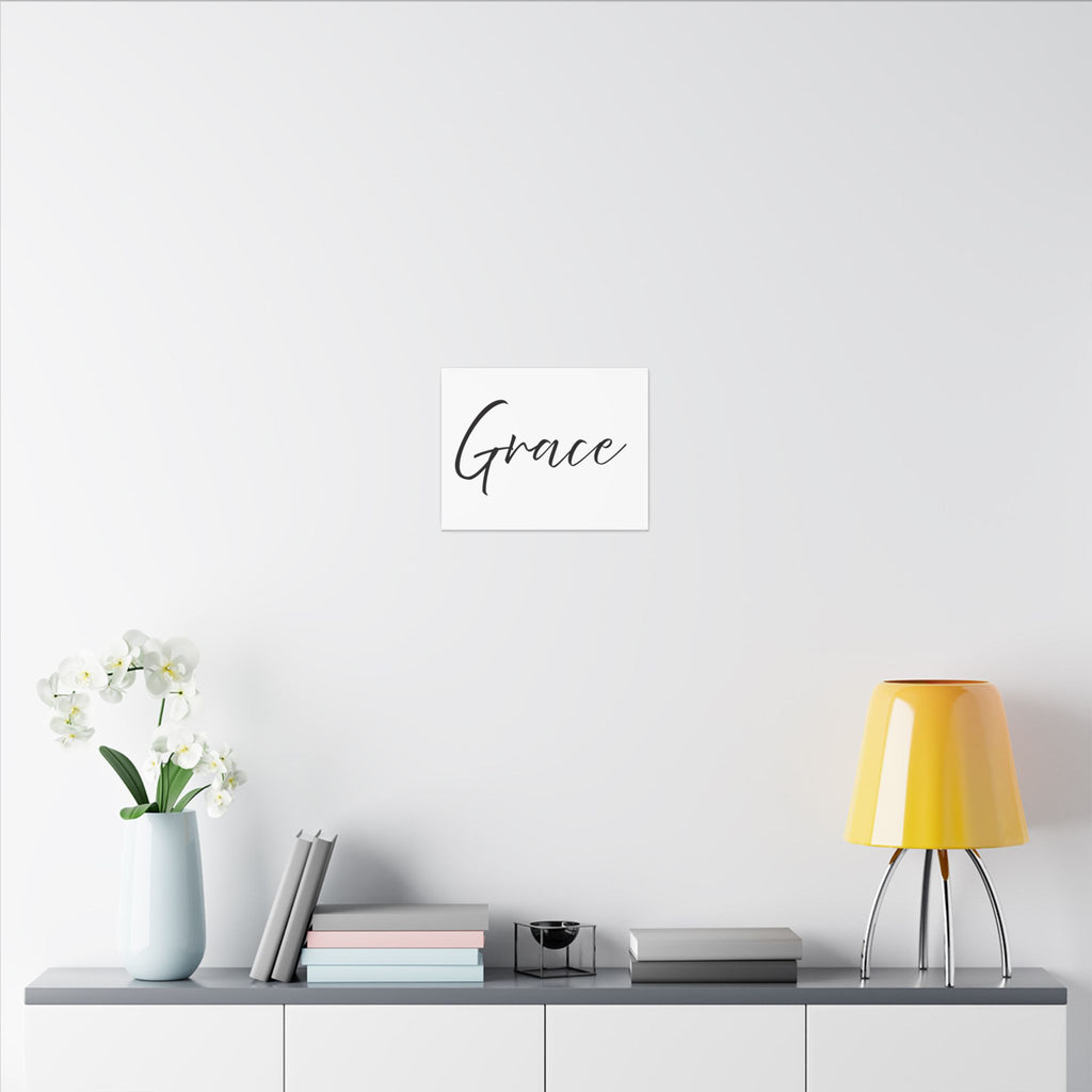 Canvas Wall Art: Inspirational - Grace