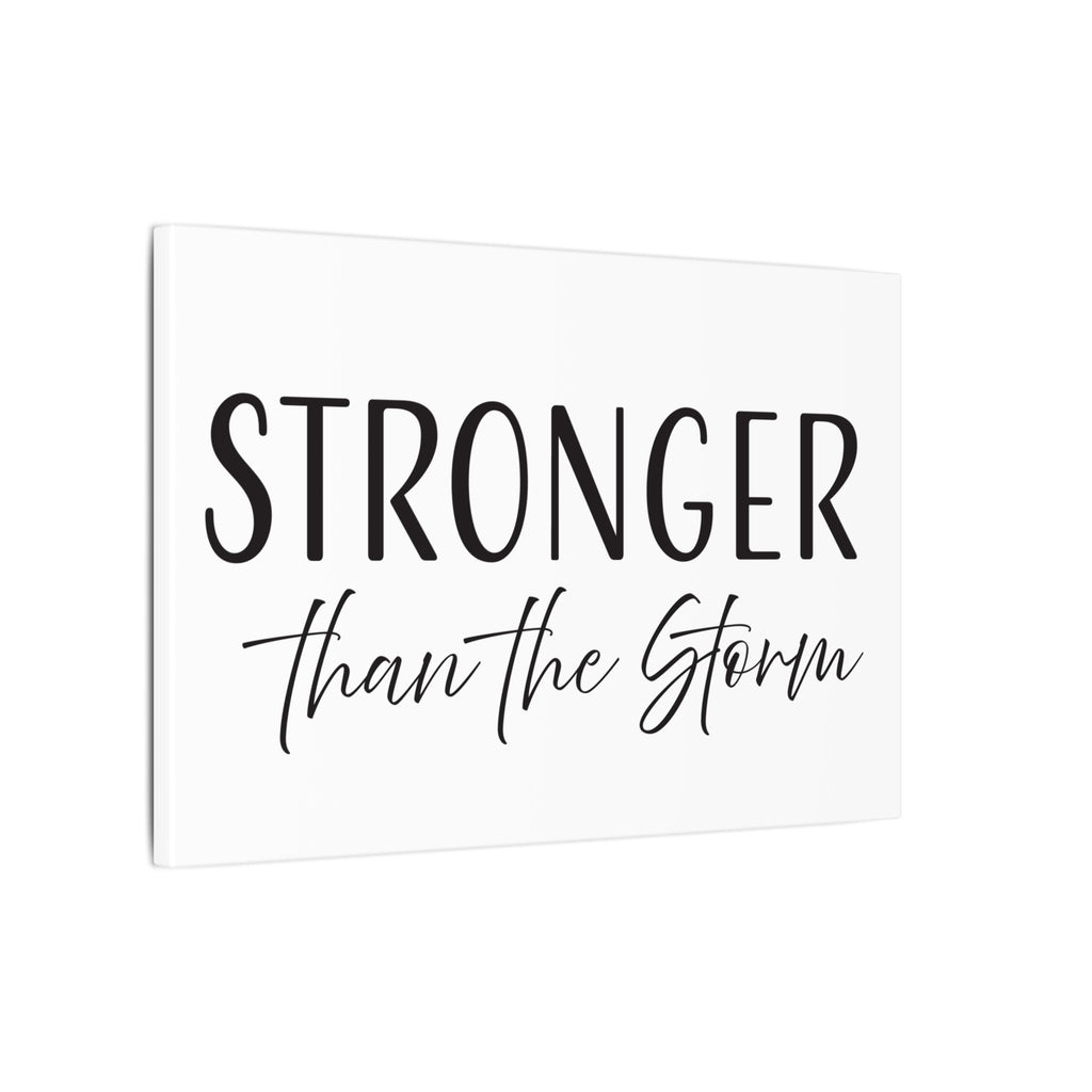 Canvas Wall Art:  Inspirational - Stronger Than the Storm