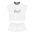 Short Pajama Set: Inspirational - Saved by Grace