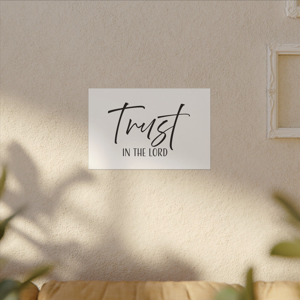 Canvas Wall Art:  Inspirational - Trust in the Lord