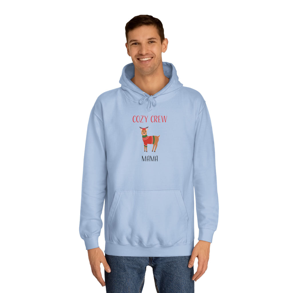 Hoodie: Cozy Crew Reindeer Mama (Adult)