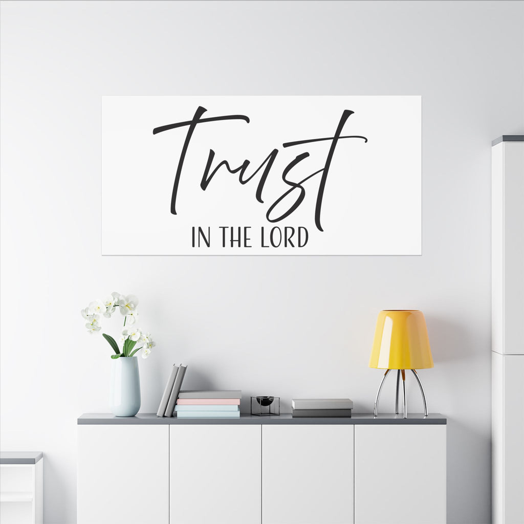 Canvas Wall Art:  Inspirational - Trust in the Lord