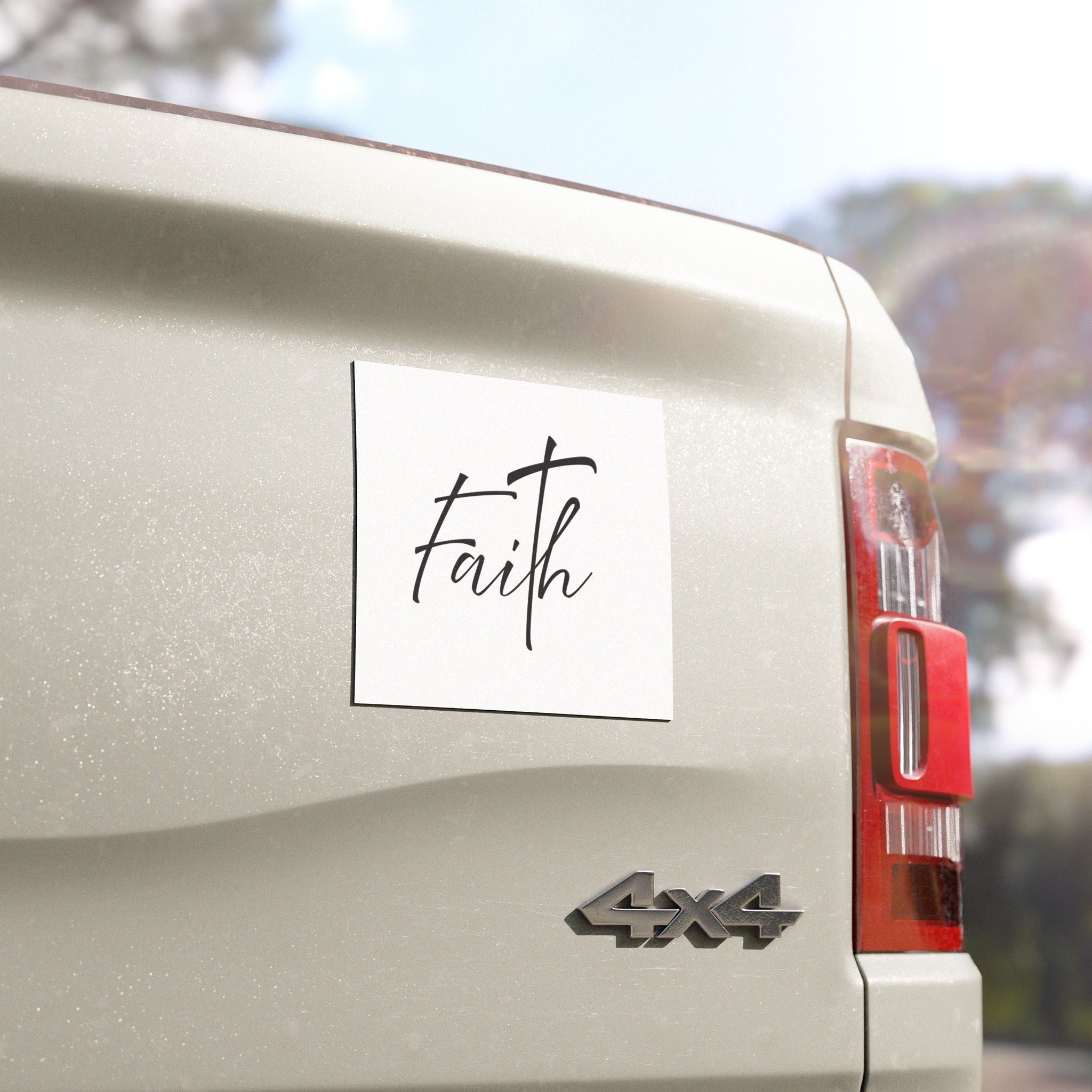 Car Magnet: Inspirational - Faith