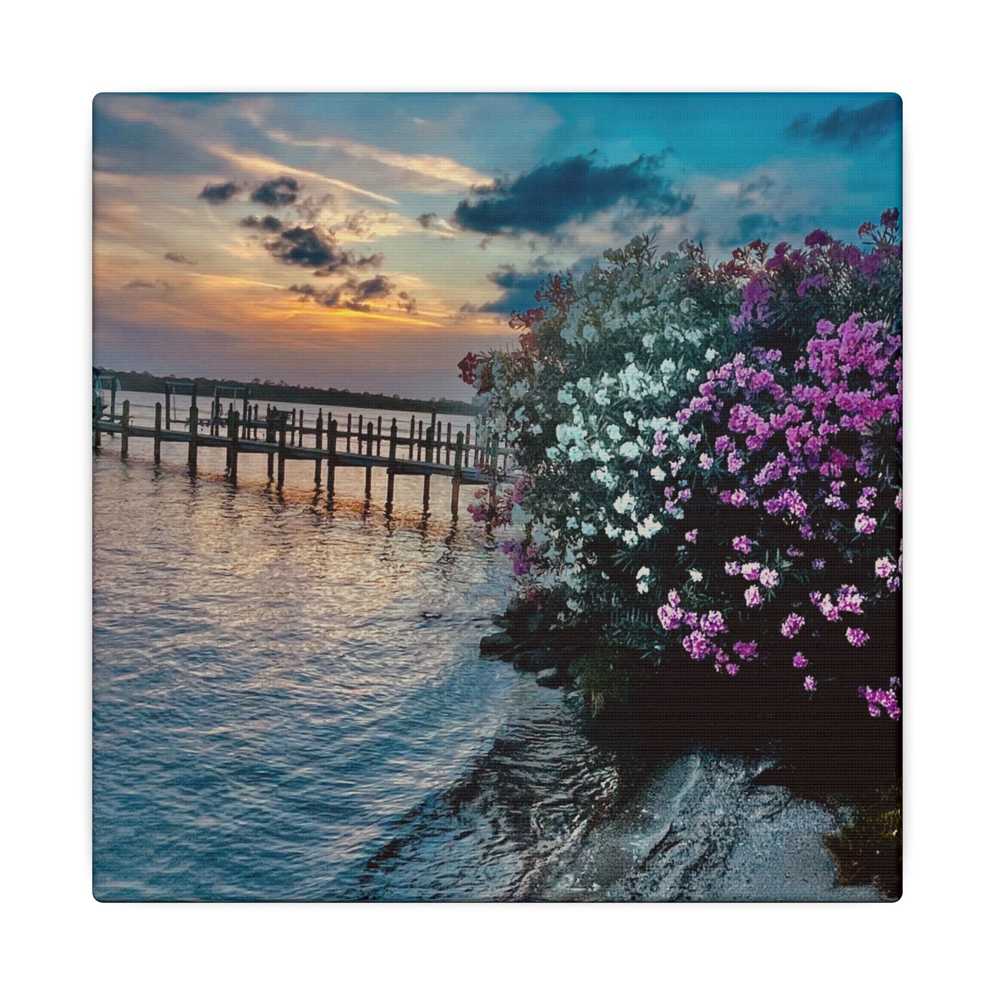 Canvas Print: Sunset on the Halifax River