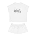 Short Pajama Set: Inspirational - Worthy