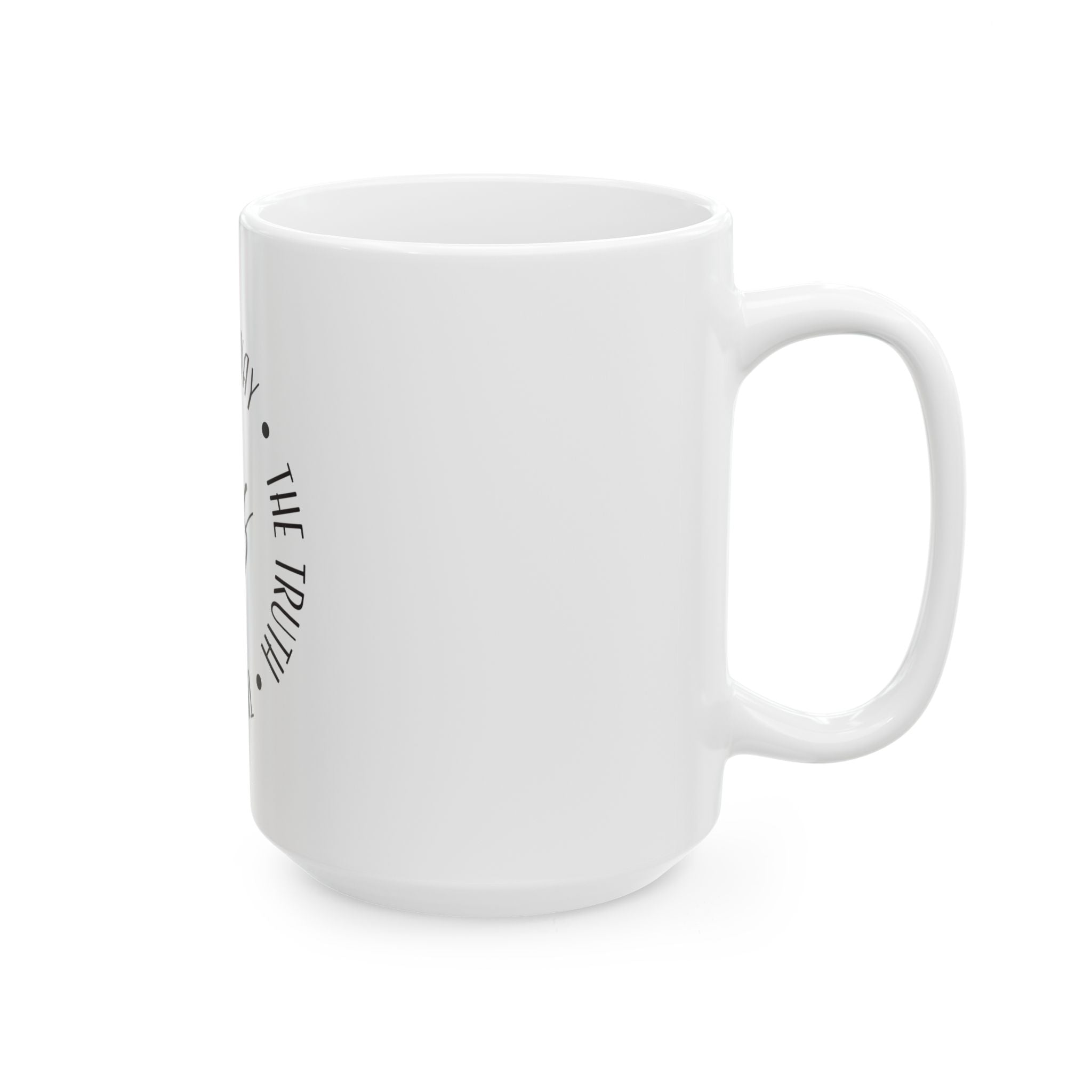 Ceramic Mug: Inspirational - Jesus (white)
