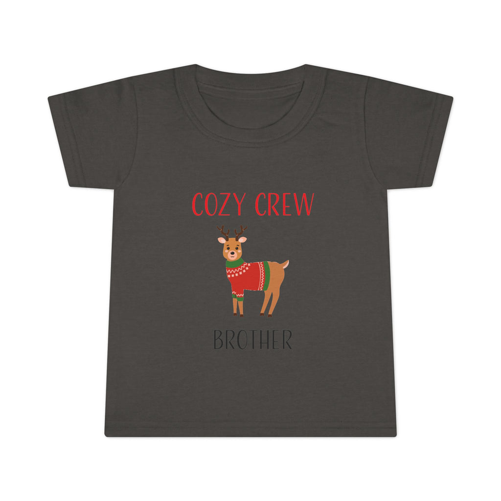 Teeshirt: Cozy Crew Reindeer Brother (Toddler)
