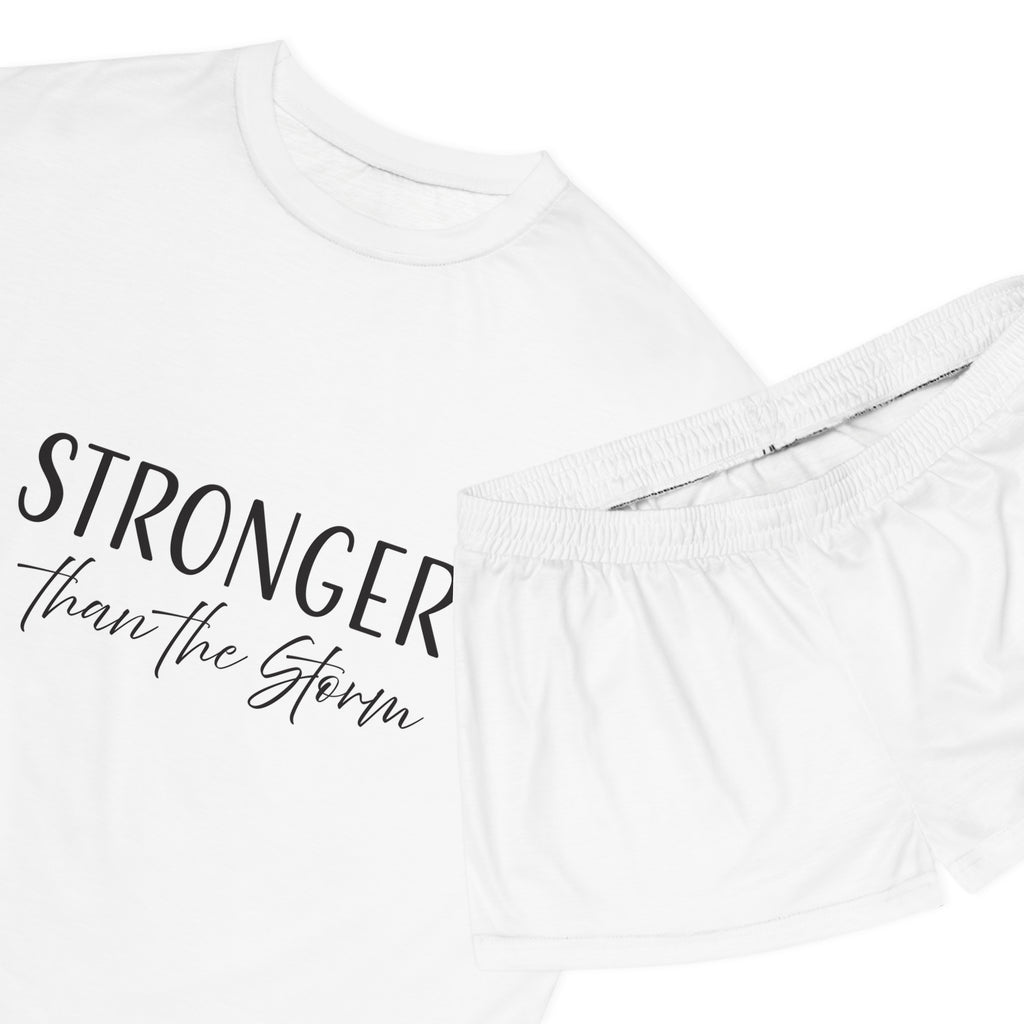 Short Pajama Set: Stronger Than the Storm