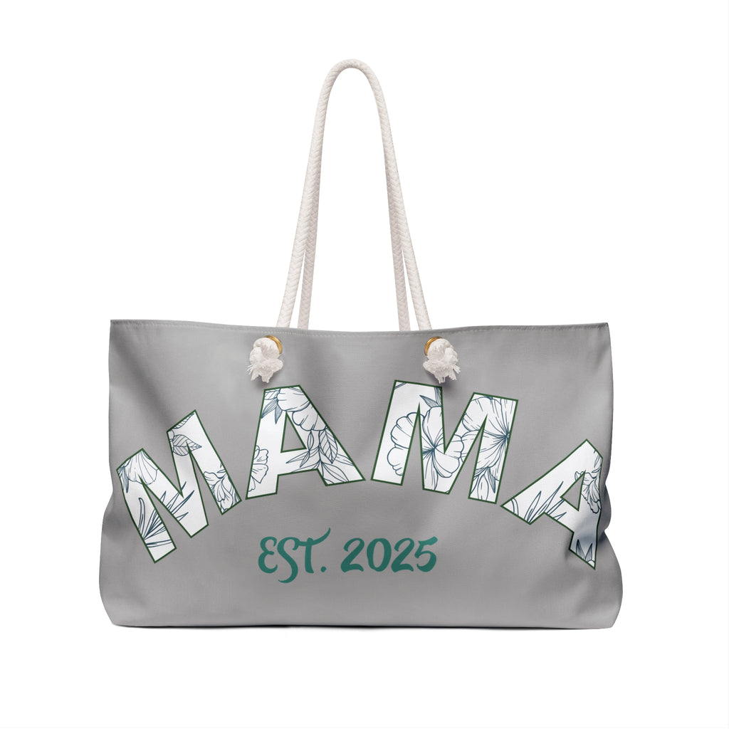 Weekender Bag: Mama with Green Logo