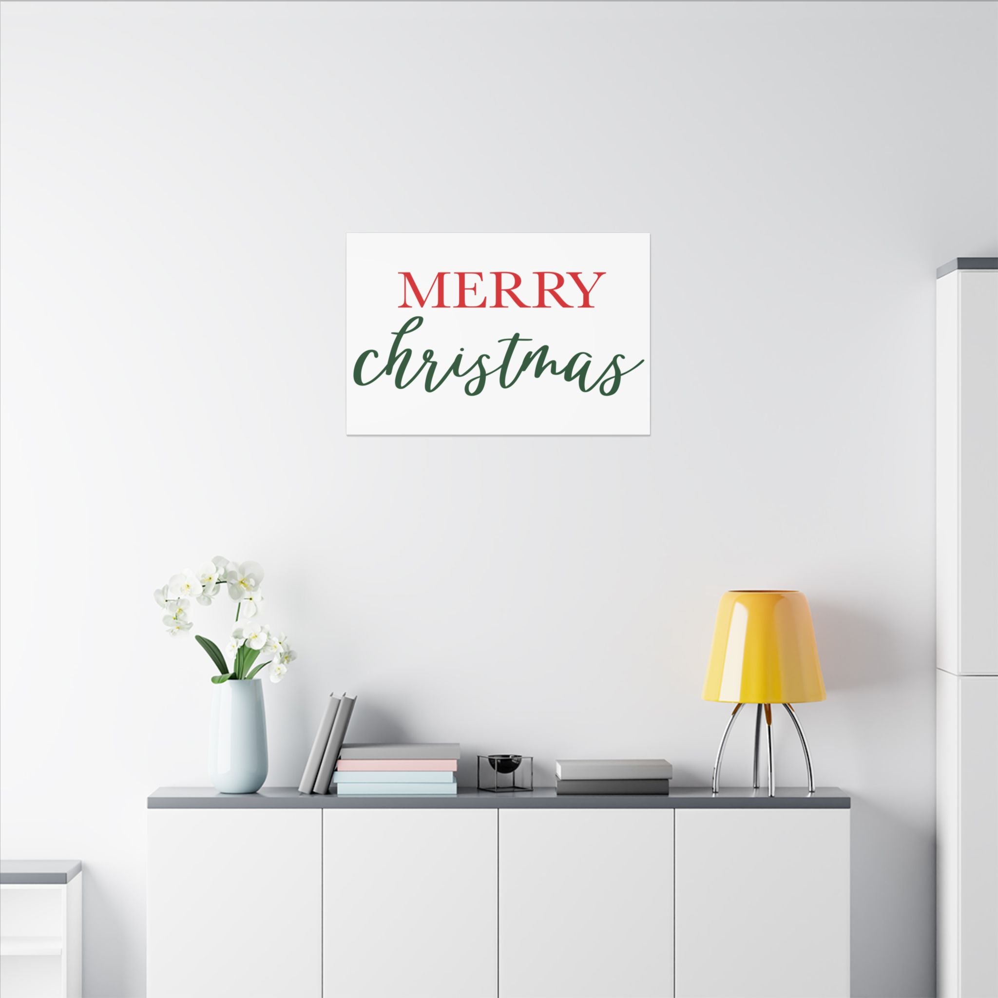 Canvas Wall Art: Holiday - Merry Christmas