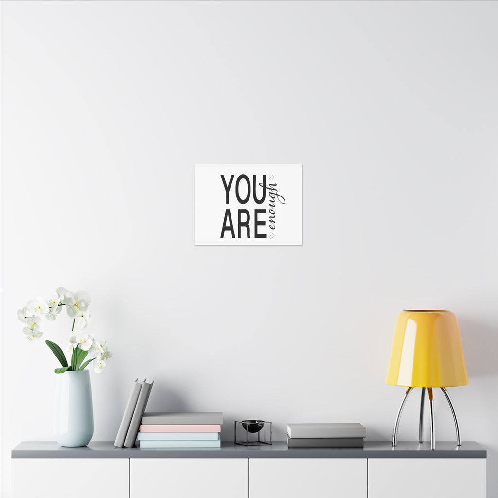 Canvas Wall Art:  Inspirational - You Are Enough