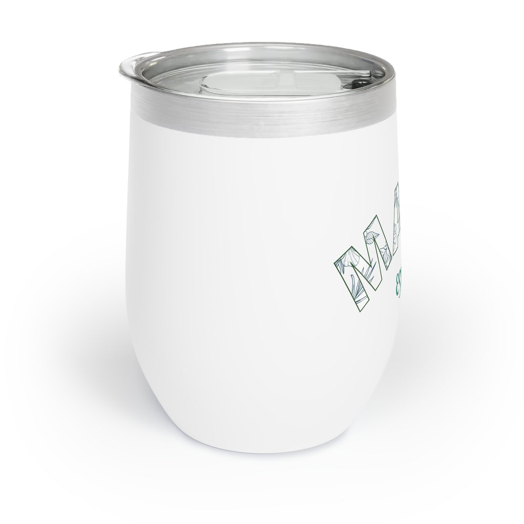 Wine Tumbler: Mama EST. 2025 - Green Logo
