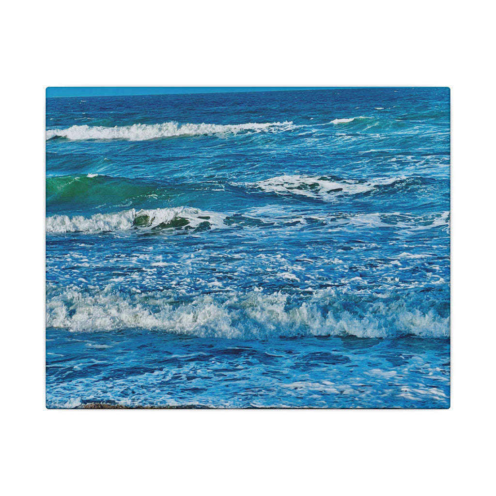 Canvas Print: Ocean Waves - Ormond-By-The Sea