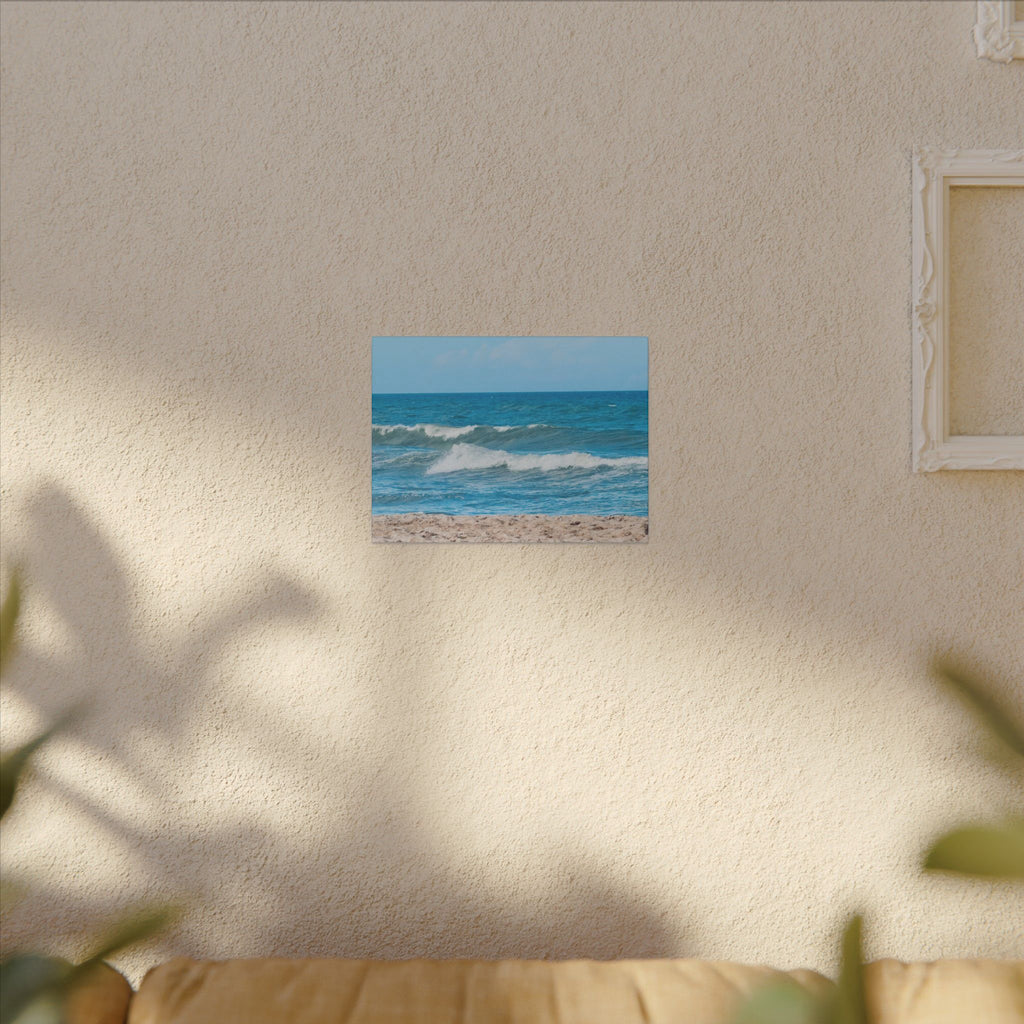 Canvas Print: Ormond Beach - Waves