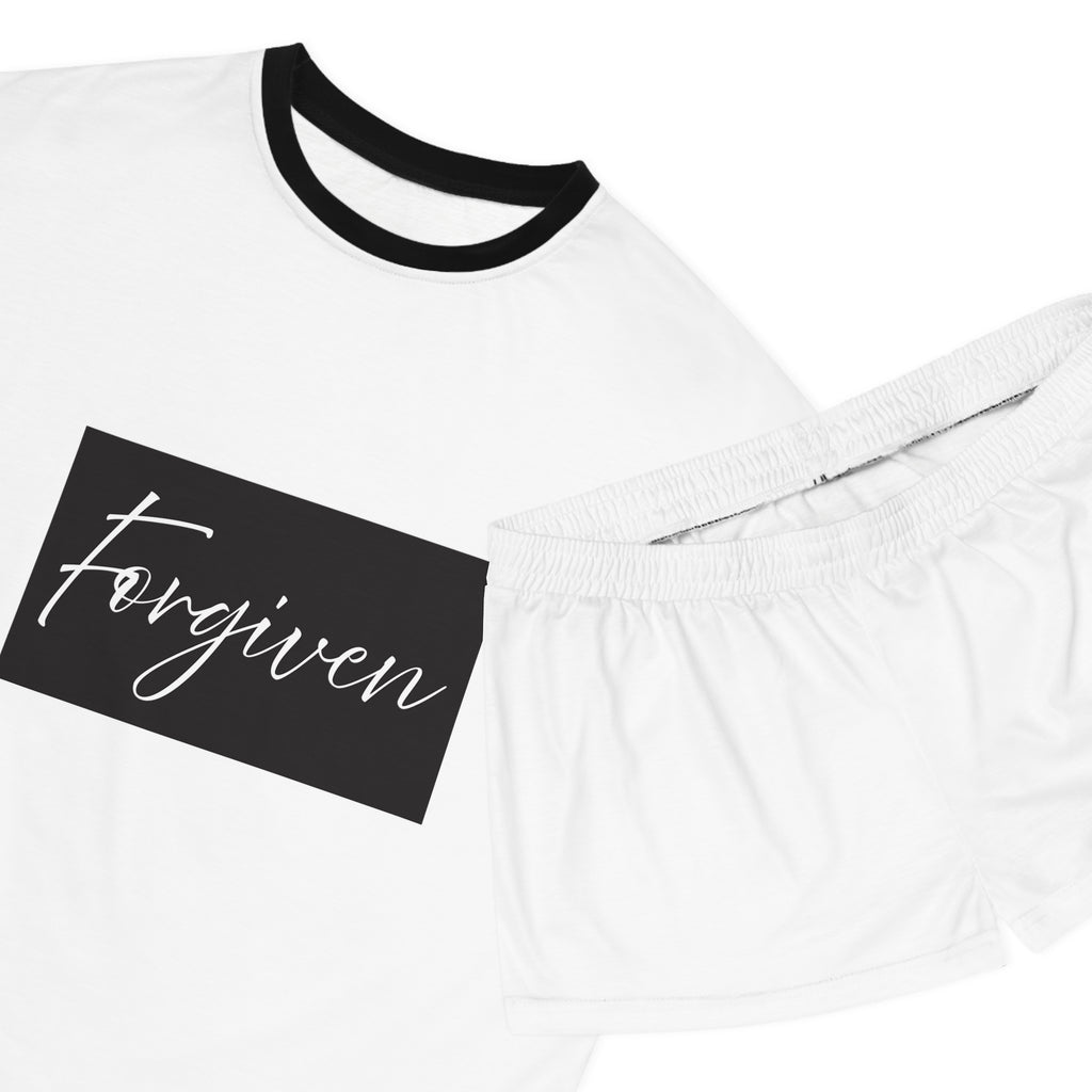 Short Pajama Set: Forgiven