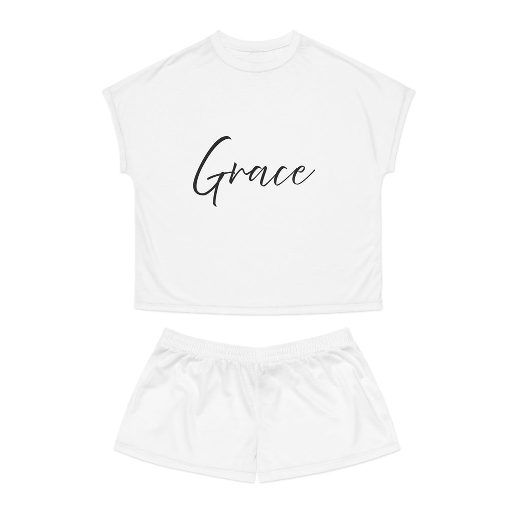 Short Pajama Set: Inspirational - Grace